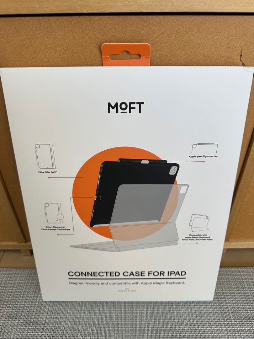 MOFT iPad Pro 13インチ 接続機能付きケース アップルペン収納可