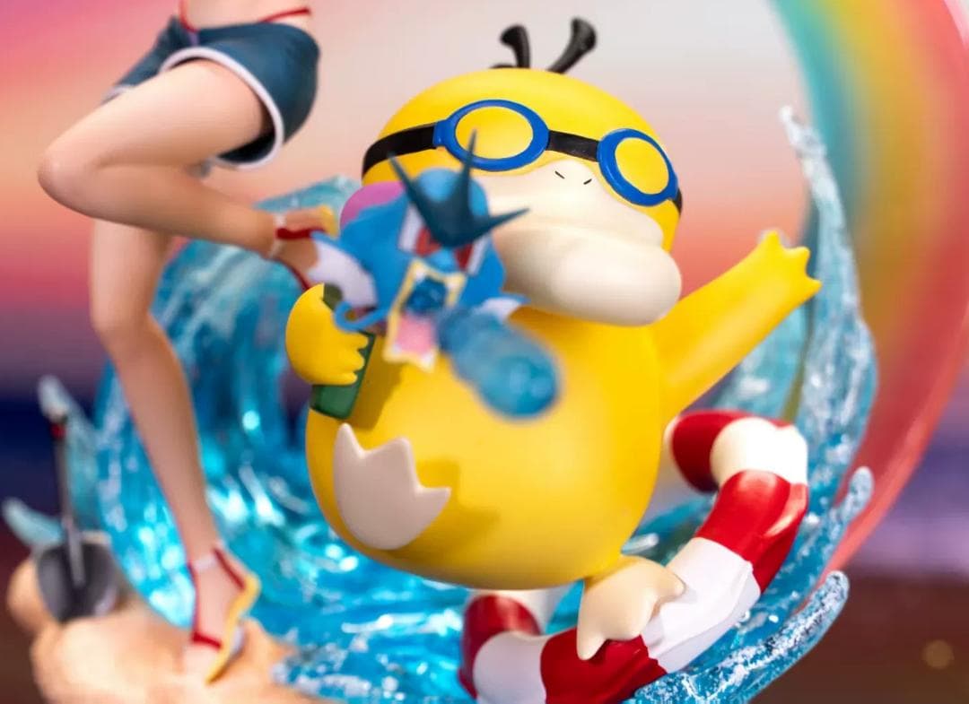 ポケモン カスミ & コダック 1/20スケール ガレージキット フィギュア
