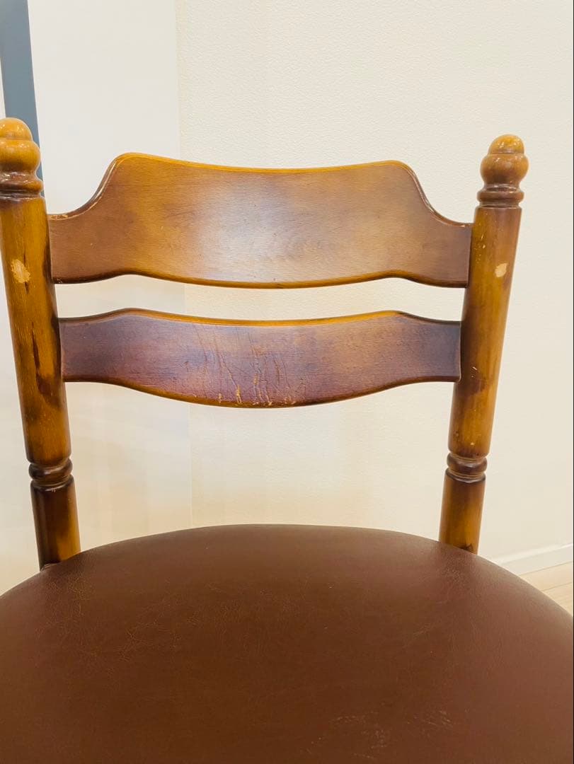 【カリモク】コロニアル　ダイニングチェア　椅子　2脚セット