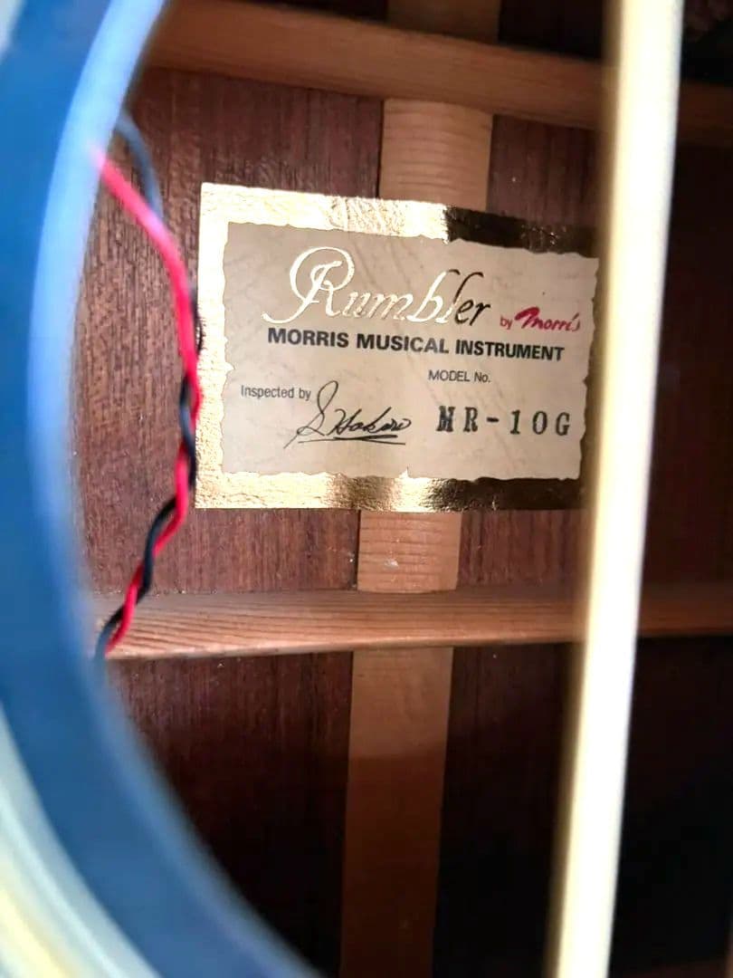 【送料込】【美品】Morris Rumbler エレアコ　整備済