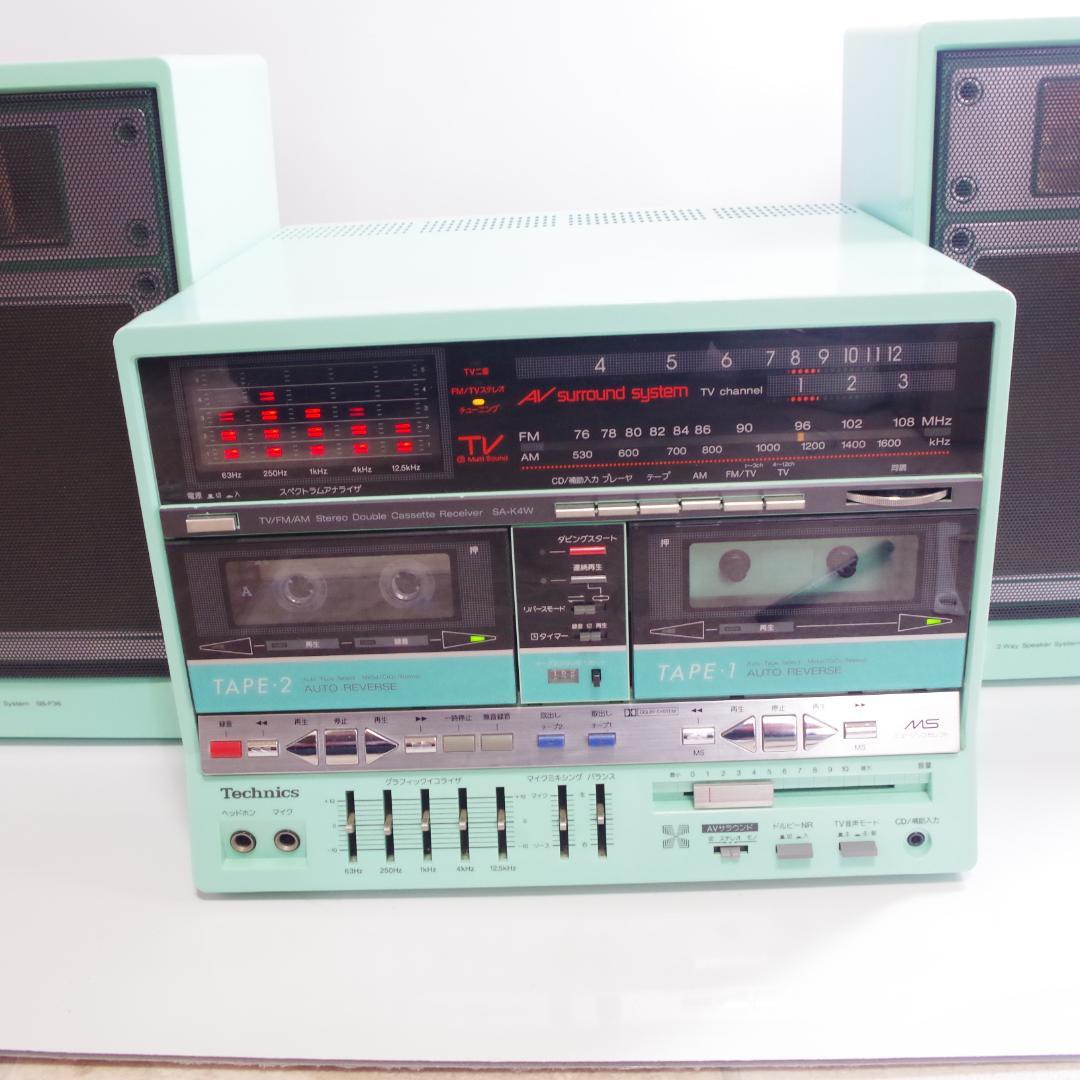 A5464 Technics カセットレ SA-K4W/SB-F36