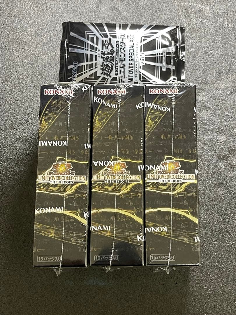 リミットオーバーコレクションヒーローズ　BOX シュリンク付き