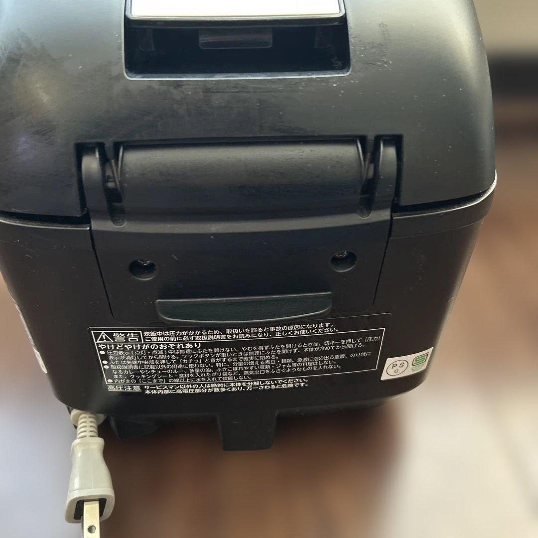 TOSHIBA 圧力IH炊飯器 RC-6PXR ブラック