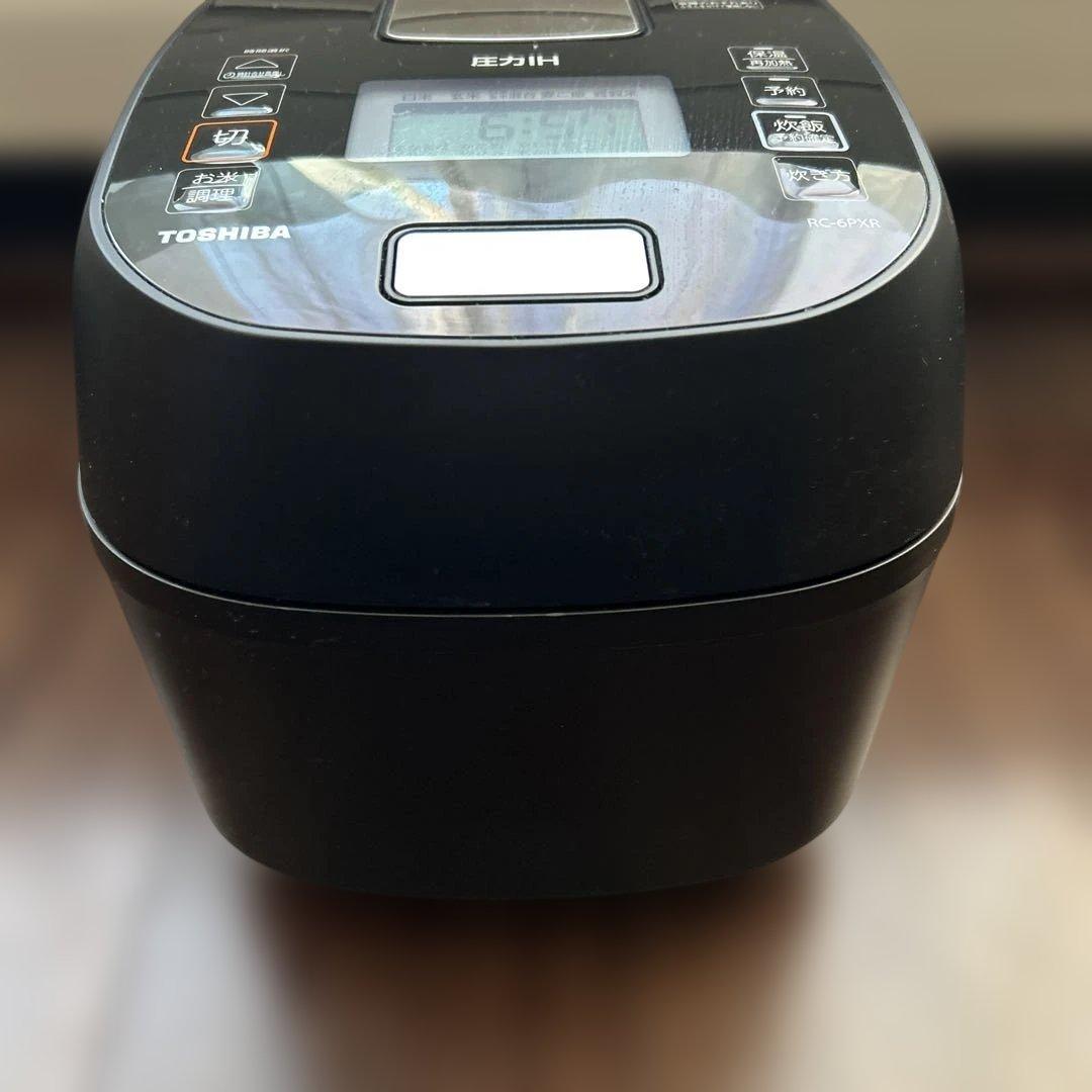 TOSHIBA 圧力IH炊飯器 RC-6PXR ブラック