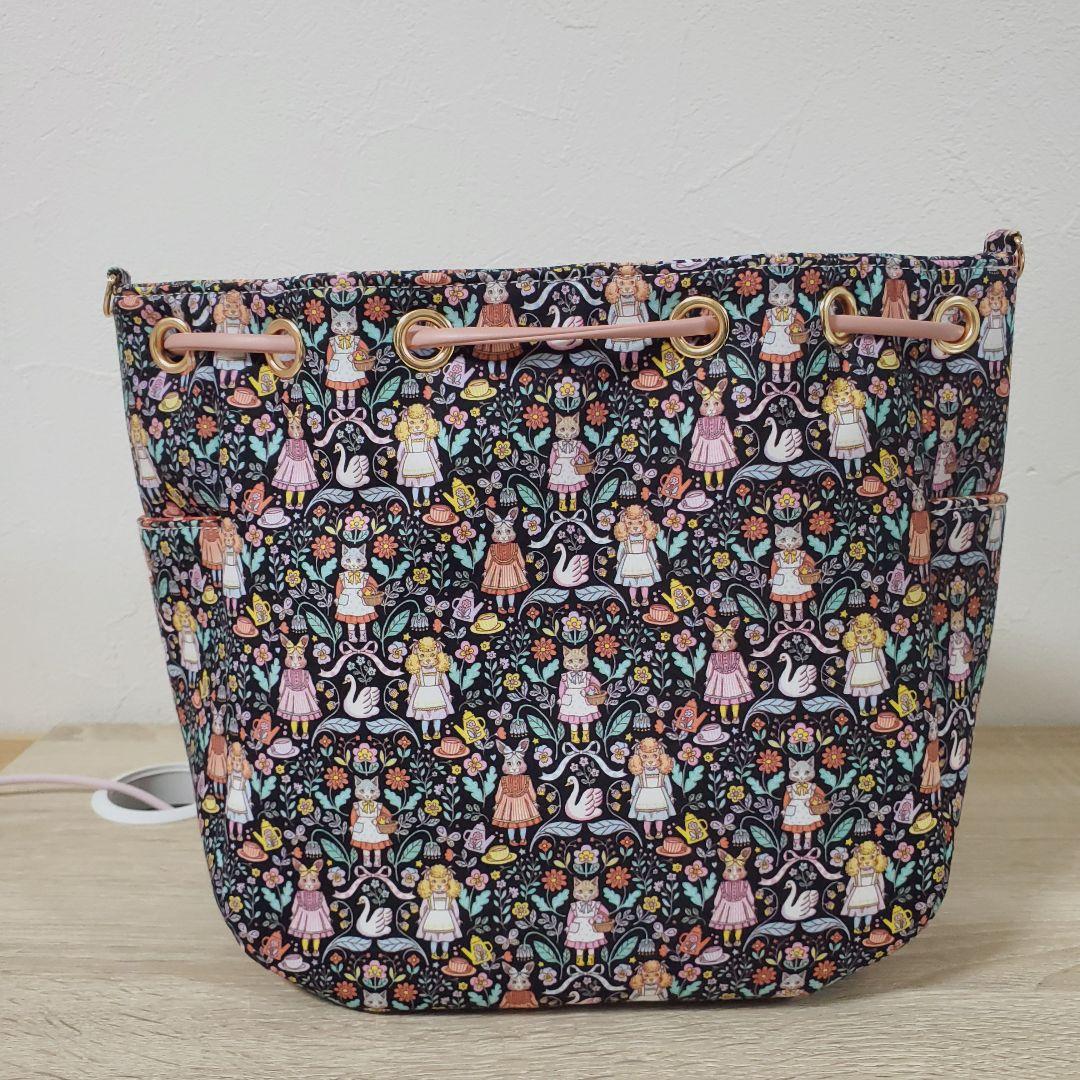 ハンドメイド ドロストショルダーバッグ Florestina マイリトルテイラー