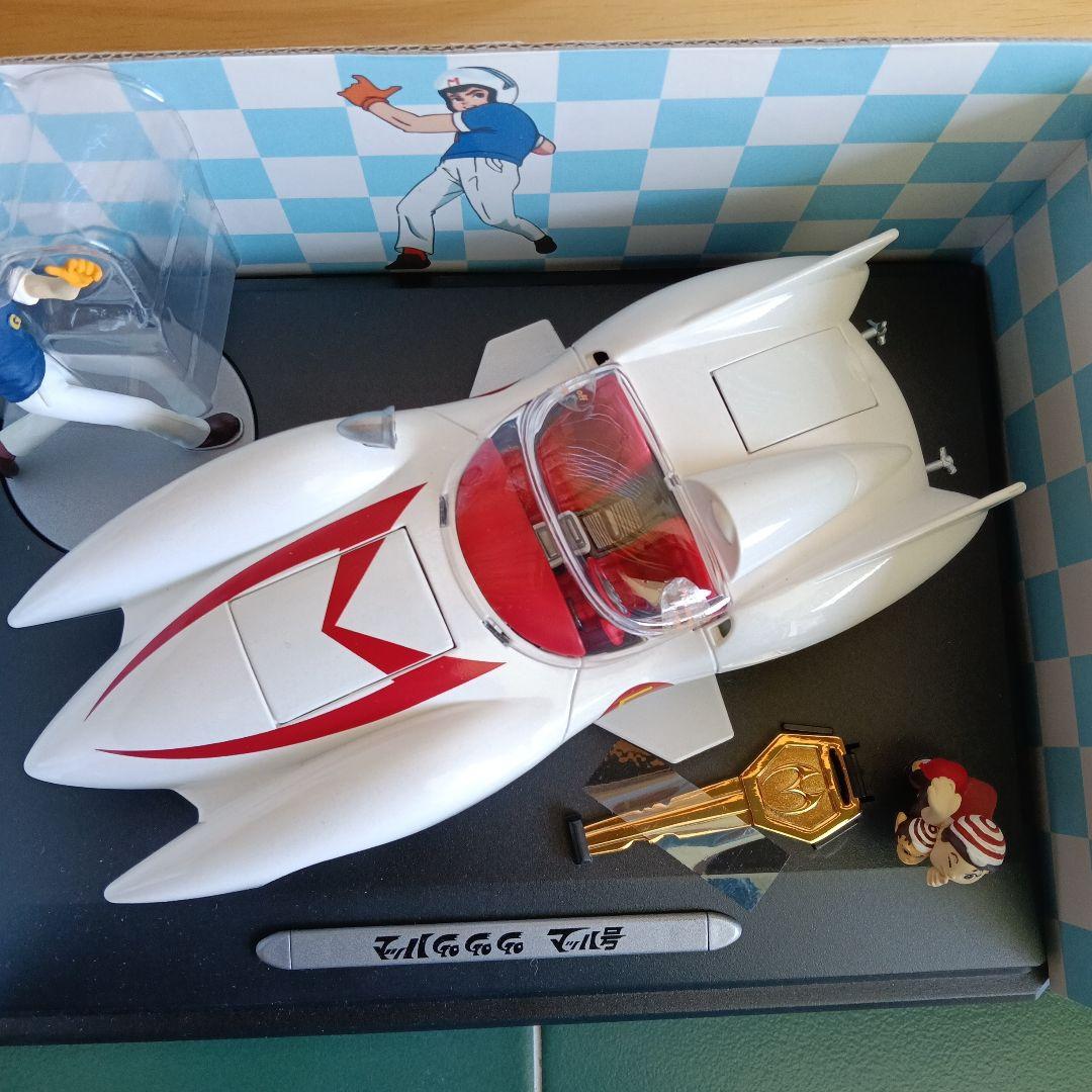 超真合金マッハ号 ミニカー フィギュア付き
