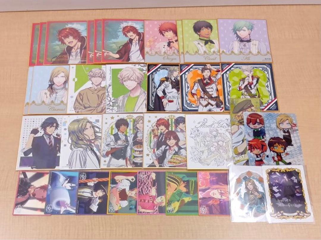 ❶うたプリ クリアファイル ポストカード ブロマイド 色紙など 大量 まとめ売り