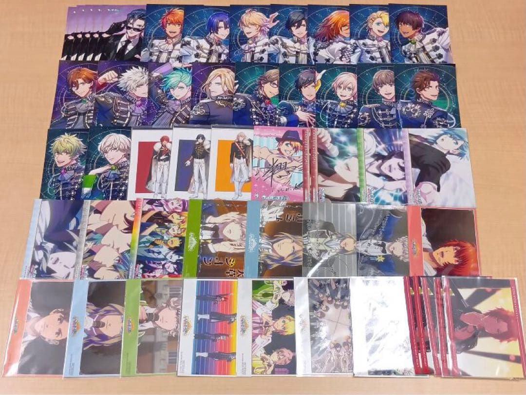 ❶うたプリ クリアファイル ポストカード ブロマイド 色紙など 大量 まとめ売り