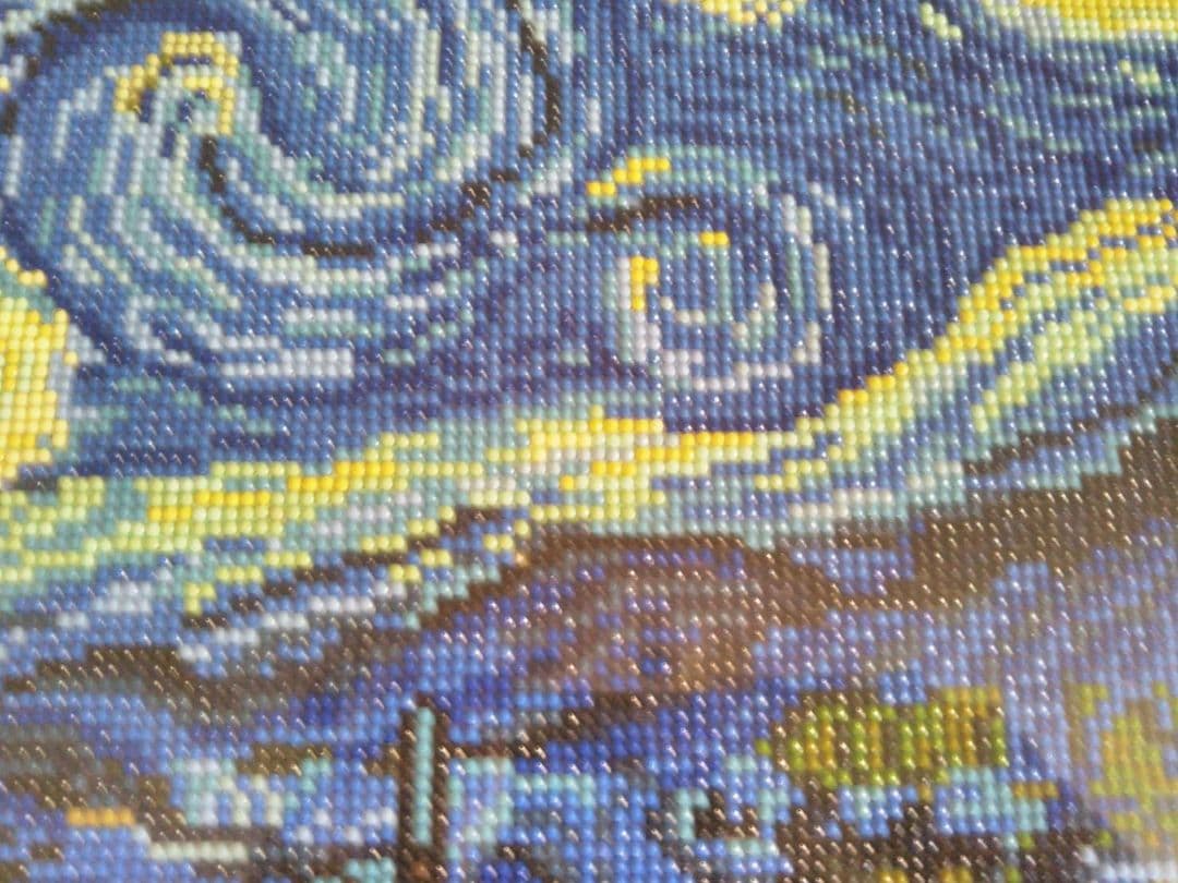 ゴッホ　星月夜　名画　ダイヤモンドアート