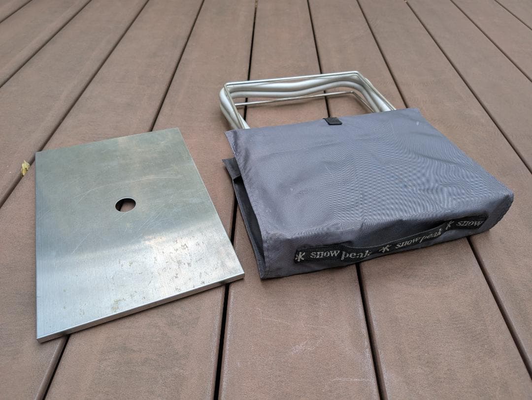  peak TAKIBI Myテーブル ステンレストレイ付 スノーピーク