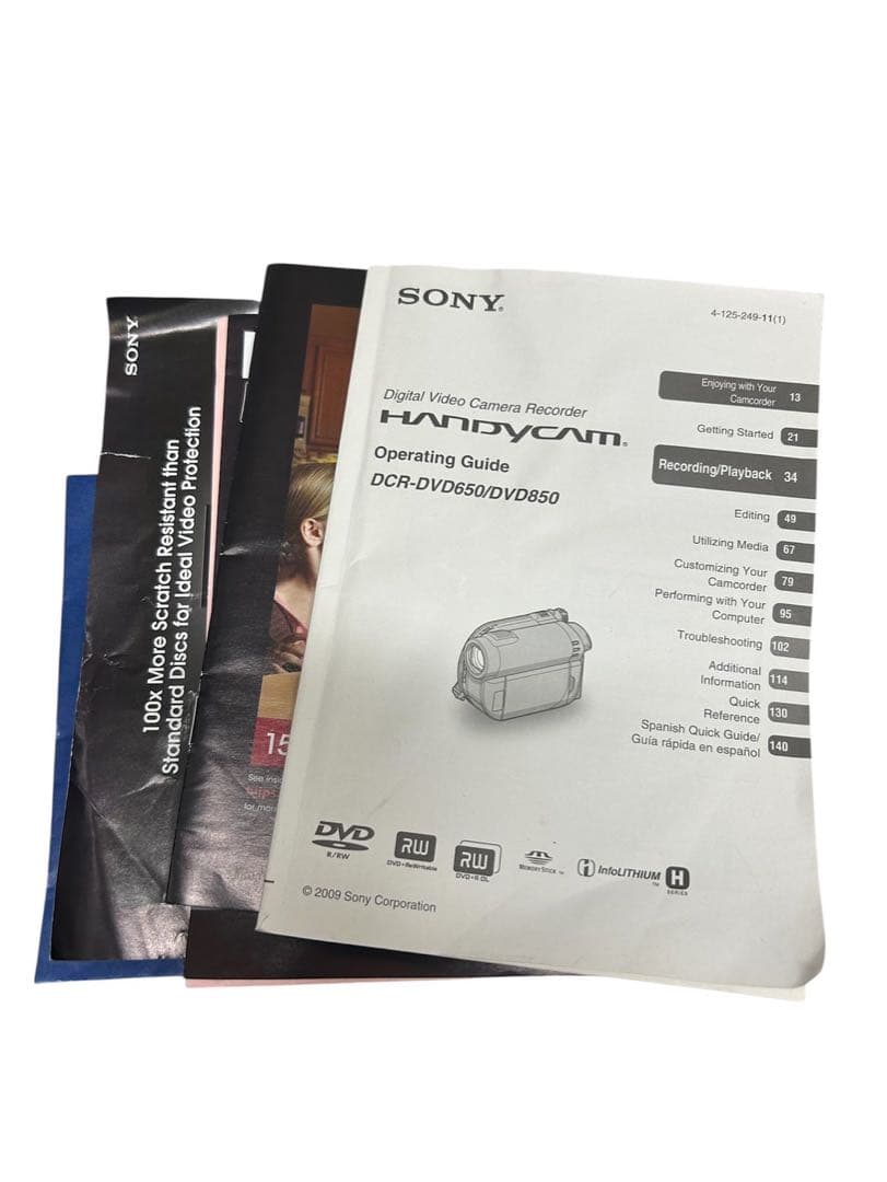 【レア】SONY HANDYCAM DCR-DVD650