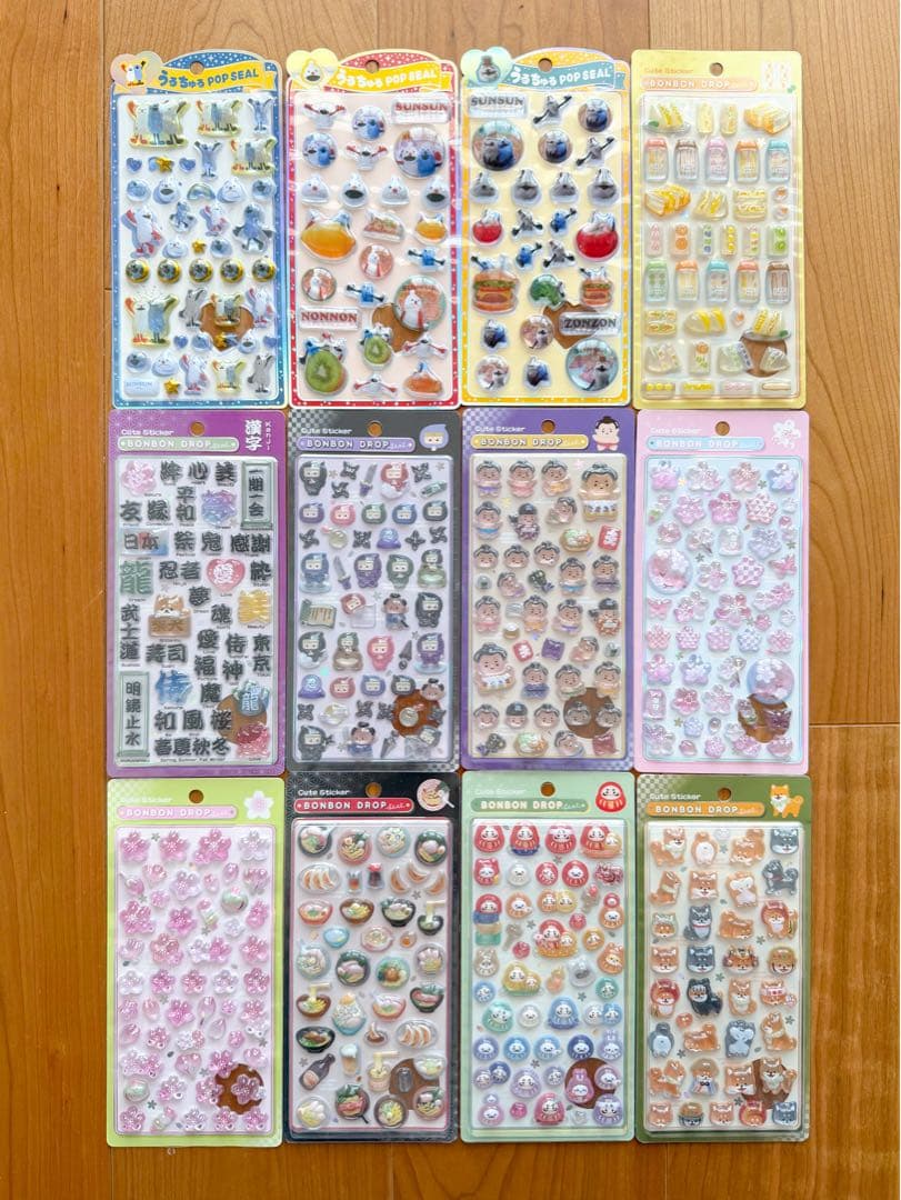 メルカナページ　ボンボンドロップシール　まとめ売り
