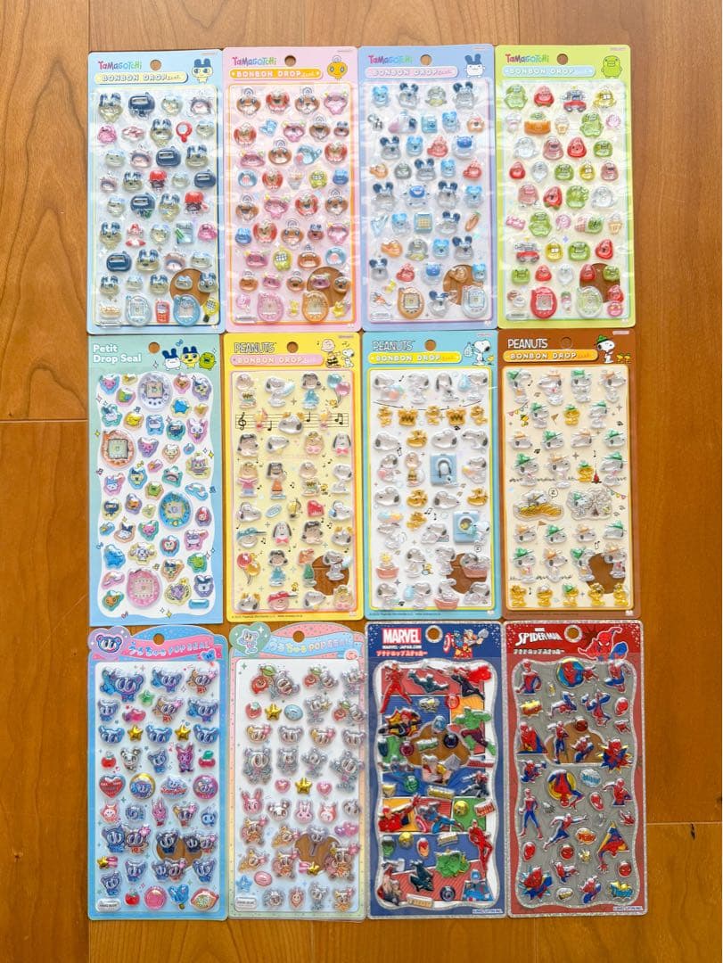 メルカナページ　ボンボンドロップシール　まとめ売り