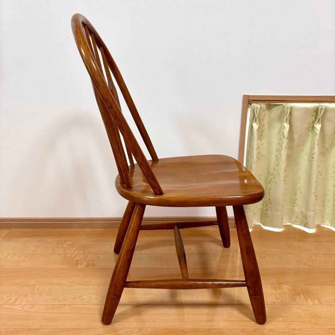 柏木工 KASHIWA ウィンザーチェア ダイニングチェア ビンテージ ①