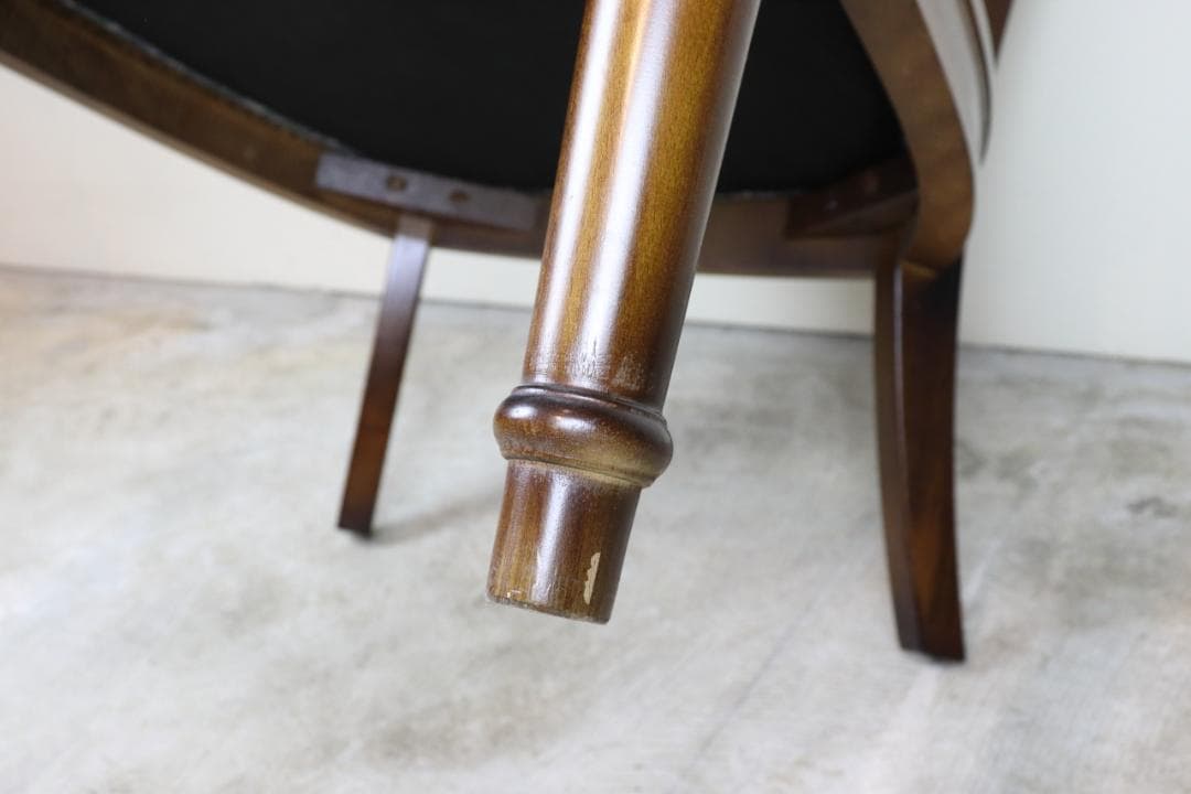 karimoku カリモク家具　コロニアル　一人用ソファ　肘掛椅子　WC55