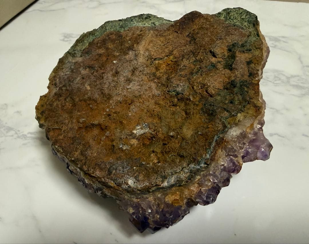 アメジストクラスター　紫水晶　原石　1107グラム　1.1キロ　天然石