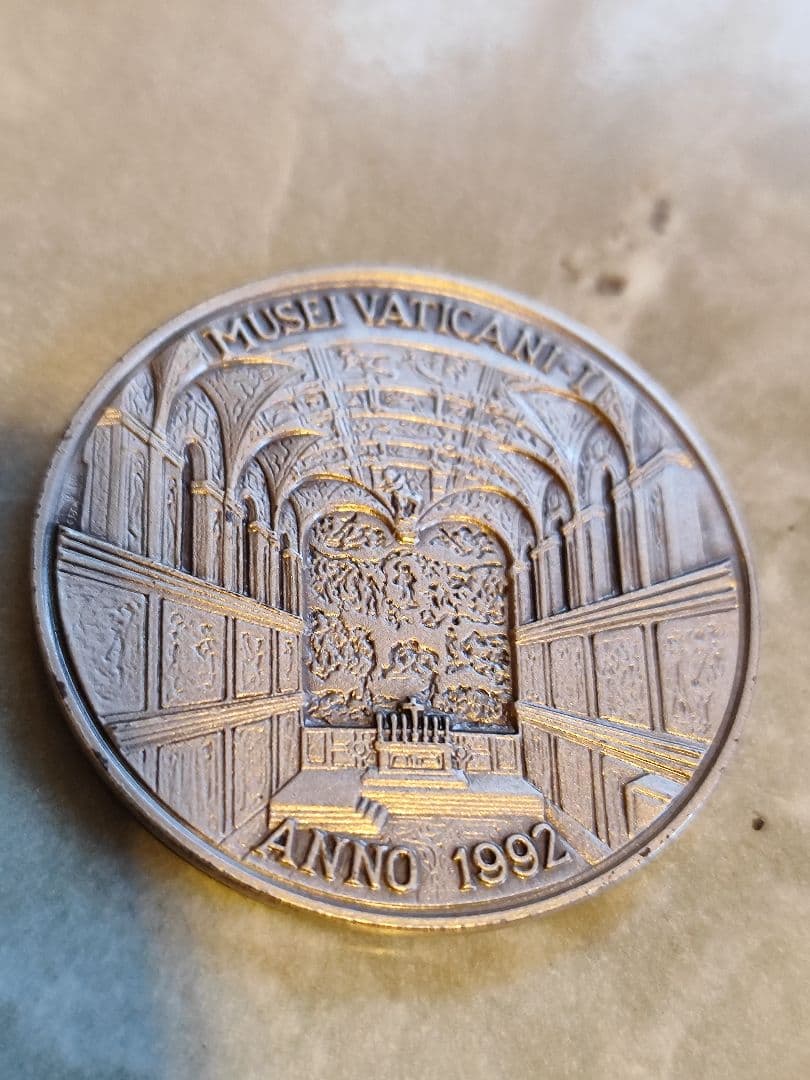 【希少】バチカン美術館記念メダル