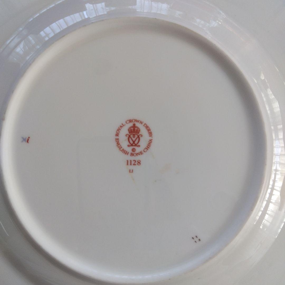  Crown Derby プレート 1128