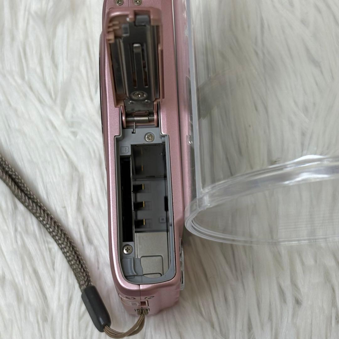 CASIO カメラ　EX-Z450 充電器　箱　ピンク コンデジ　動作品