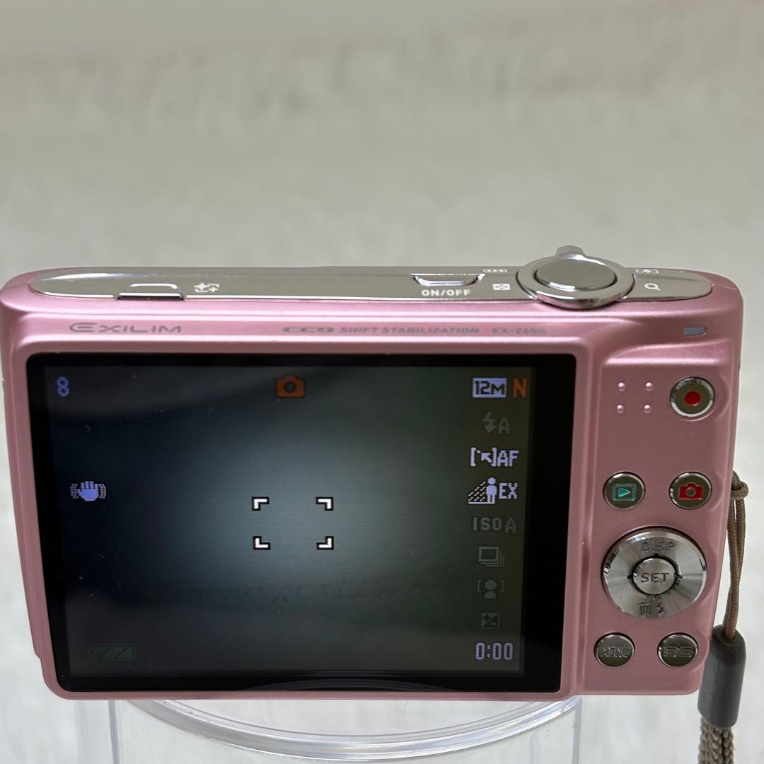 CASIO カメラ　EX-Z450 充電器　箱　ピンク コンデジ　動作品
