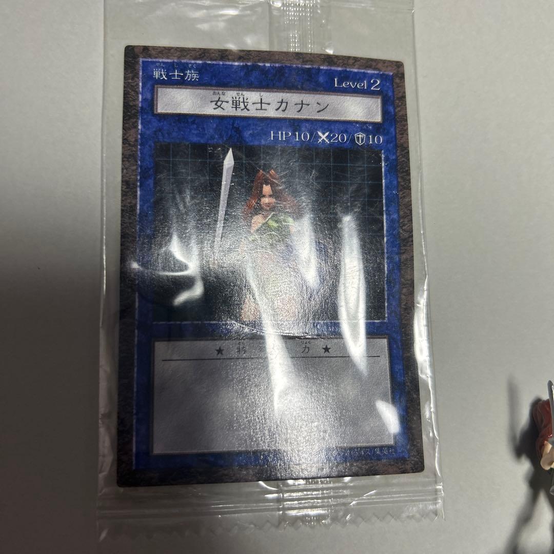 遊戯王　女剣士カナン　ダンジョンダイスモンスターズ　DDM フィギュア　カード