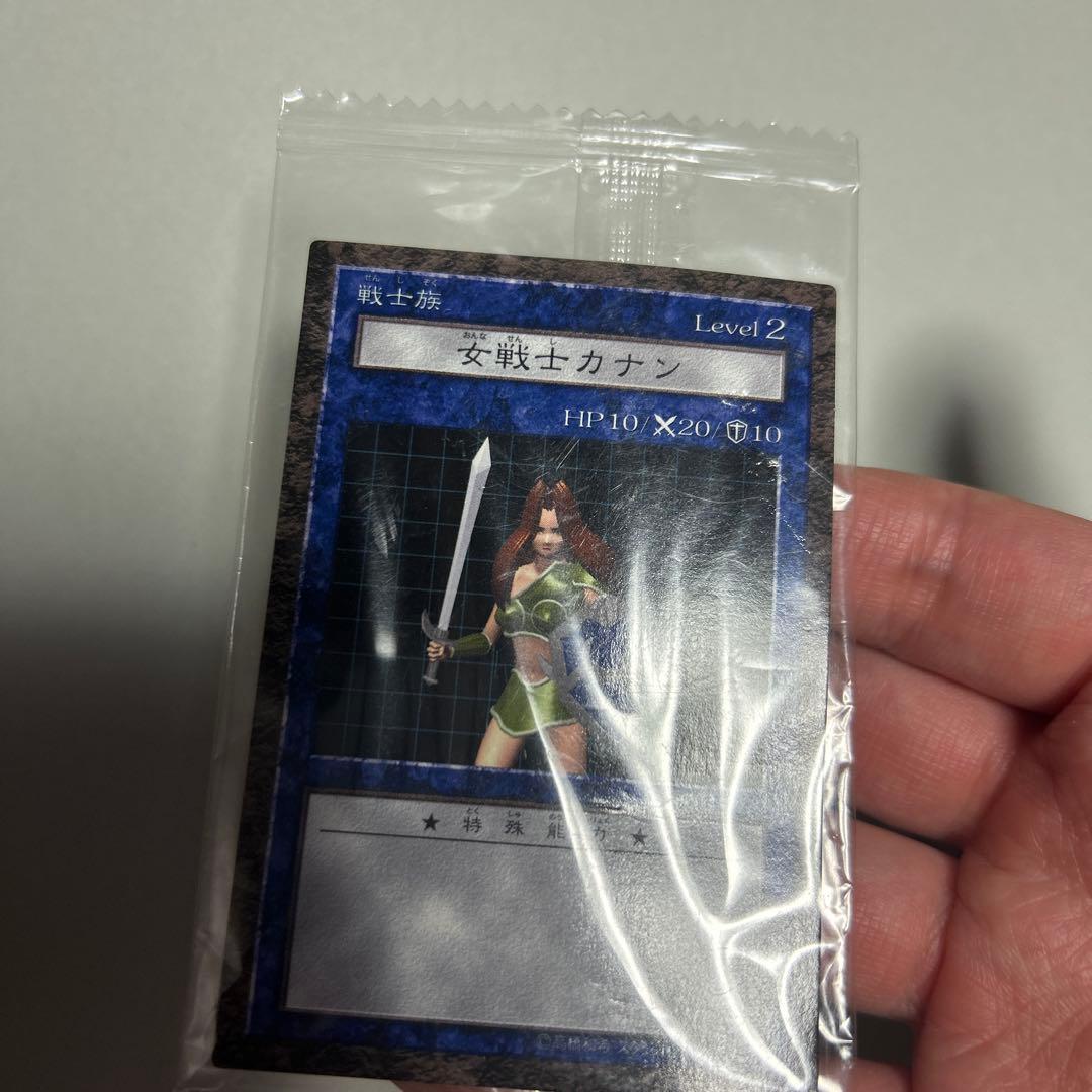 遊戯王　女剣士カナン　ダンジョンダイスモンスターズ　DDM フィギュア　カード