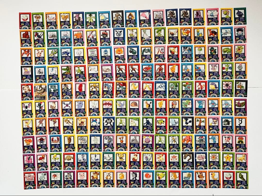 ポケモン ポケモンキッズ 指人形 シール 美品 約438枚 未剥がし まとめ売り