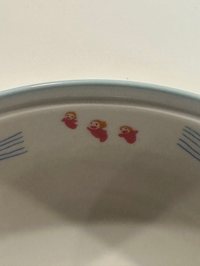 崖の上のポニョ　ラーメンドンブリ