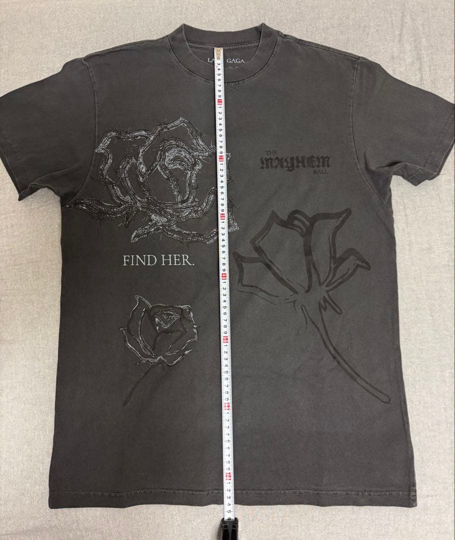 レディガガ LADY GAGA MAYHEM ROSES SS Tシャツ M