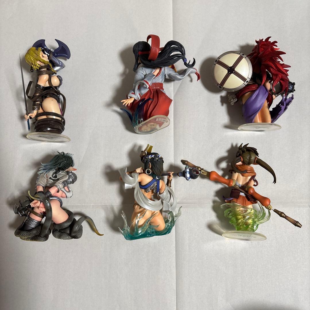檸*堂様 【値下げ】　超像　クィーンズブレイドコレクションフィギュア　6点セット