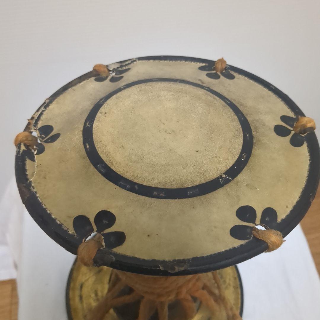 【現状品】小鼓 締太鼓 鼓太鼓 能 歌舞伎 雅楽 和楽器