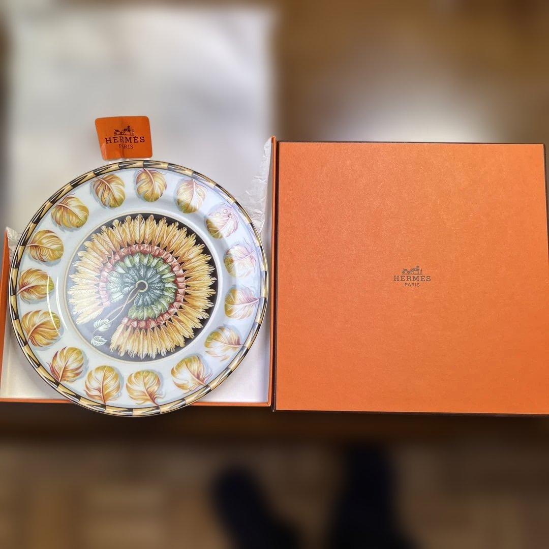 エルメス 絵皿 パッチワーク