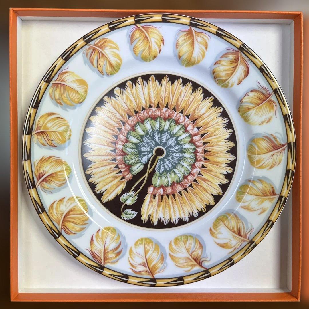 エルメス 絵皿 パッチワーク