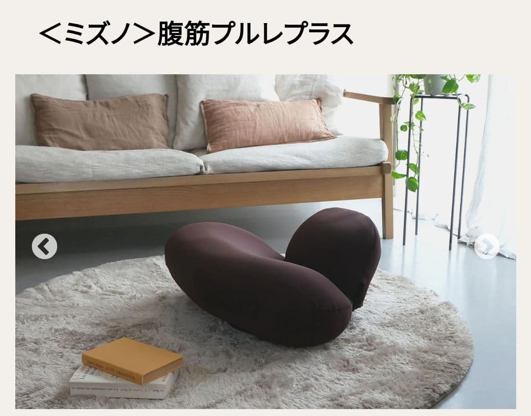 ミズノ 腹筋プルレプラス ブラウン