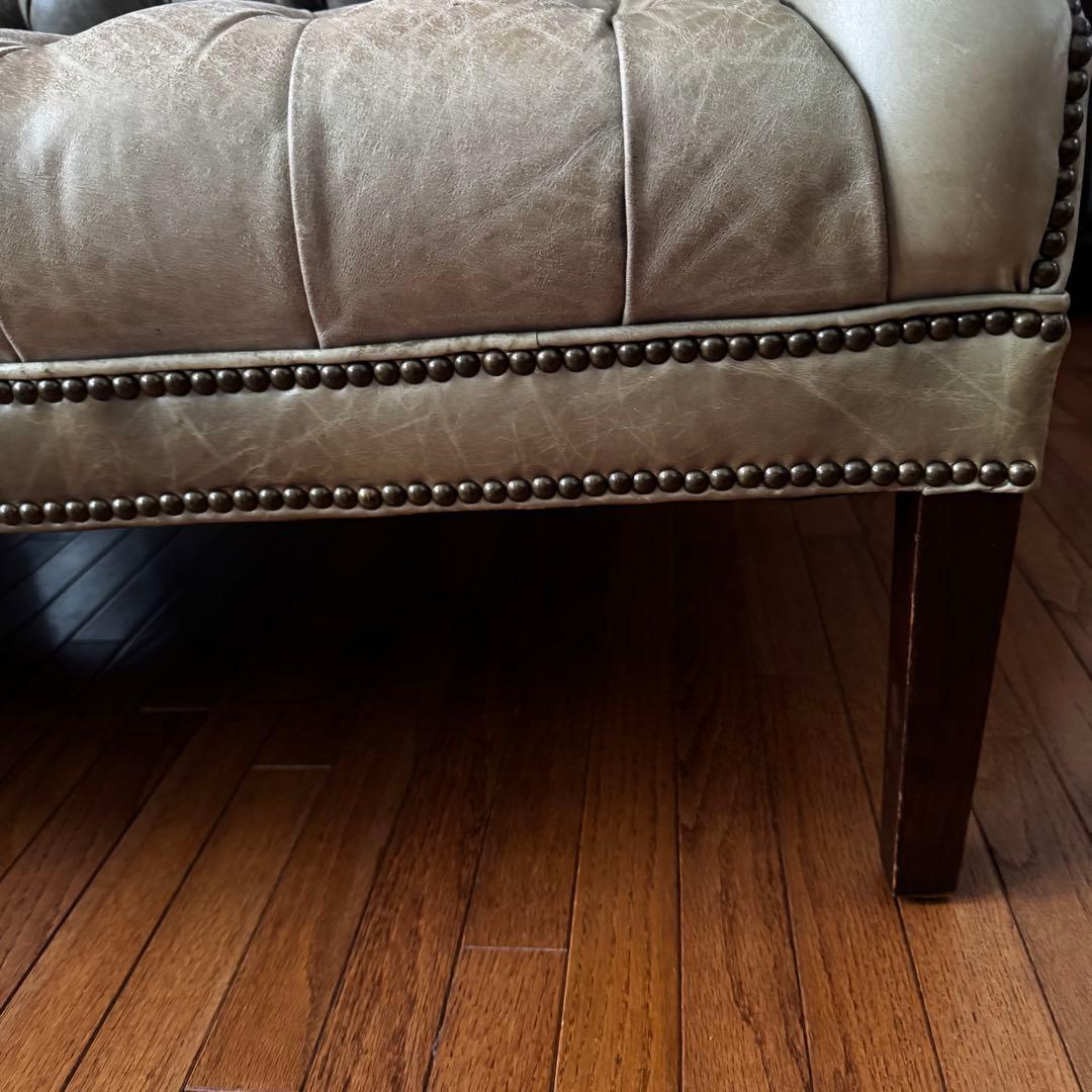 HALO EASTBOURNE 本革 2Pソファ イーストボーン　カーキ　緑