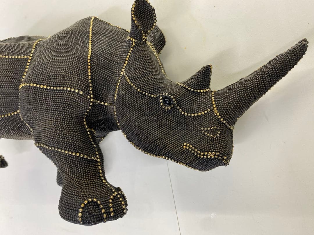 KARE カレ　サイ　ライノリベットパール　デコオブジェ【希少品】