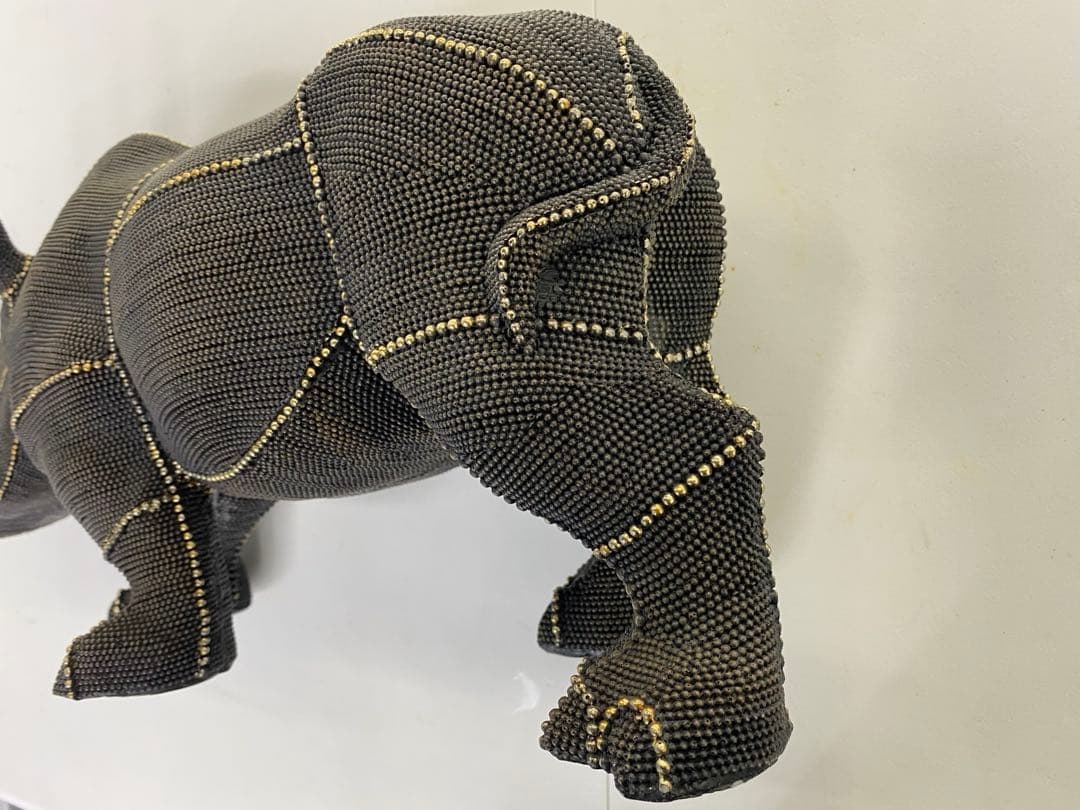 KARE カレ　サイ　ライノリベットパール　デコオブジェ【希少品】