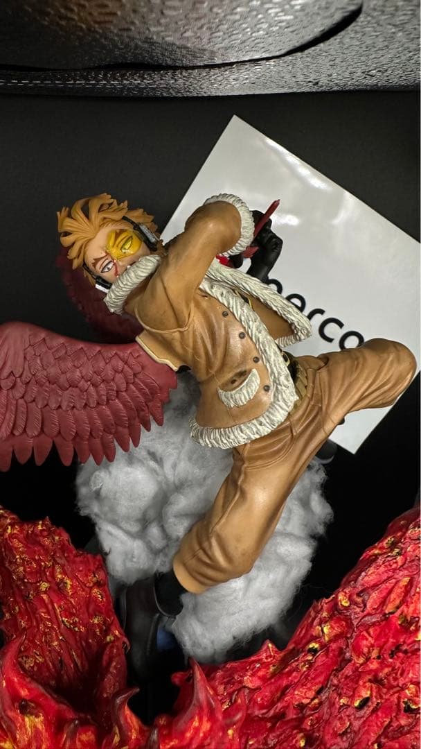 ヒロアカ　エンデヴァー　ホークス　フィギュア　ジオラマ　ジオラマ工房　メルカリ