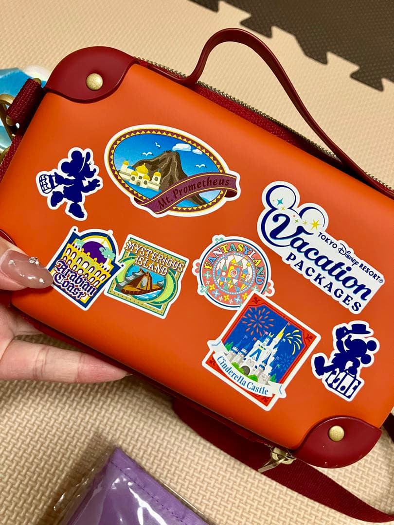 バケパ 特典 カラフルハピネスダッフィ ショルダーバッグ エコバッグ