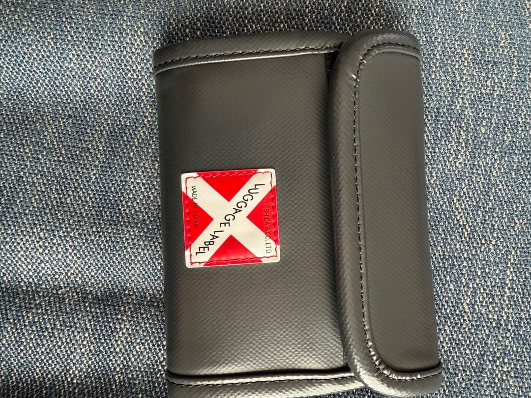 吉田カバン　ポーター　LUGGAGE LABEL」の三つ折り財布
