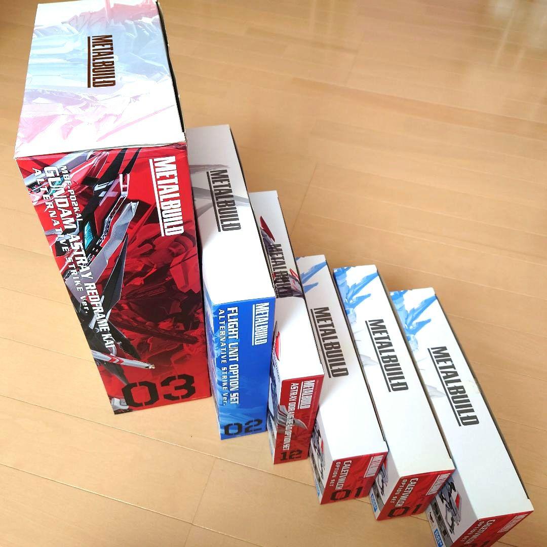 メタルビルド ガンダム アストレイ レッドフレーム改　オプション6点セット