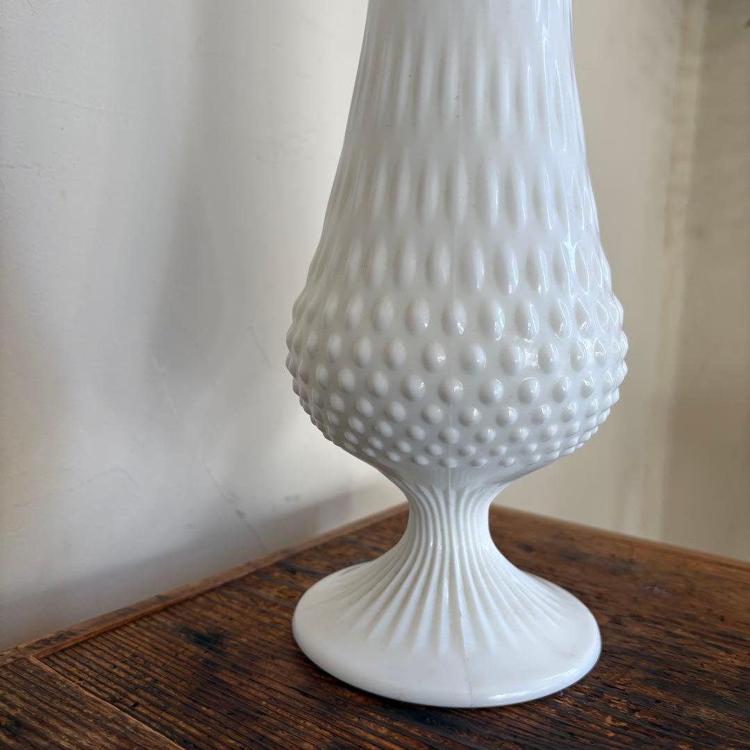 fenton フラワーベース　ボブネイル　ヴィンテージ　花瓶　ガラス