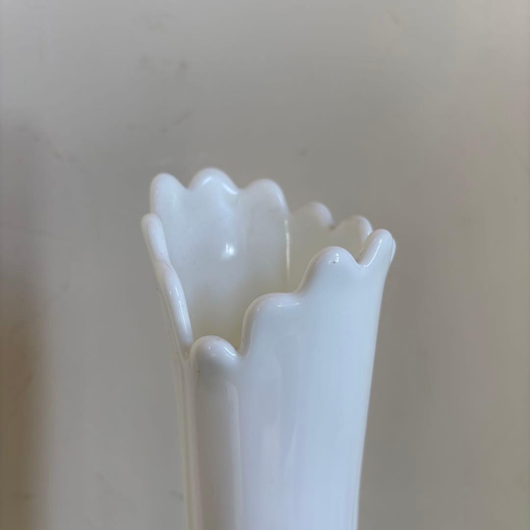 fenton フラワーベース　ボブネイル　ヴィンテージ　花瓶　ガラス