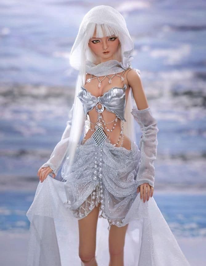 AX948 BJD 1/4 ドール本体  球体関節人形 ハンドメイド