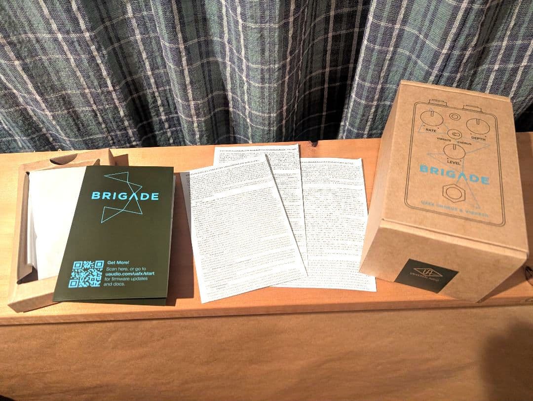 uafx BRIGADE Chorus & Vibrato コーラス