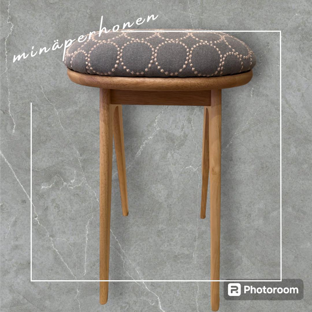 mina perhonen / ミナペルホネン生地使用ハイスツール　イス