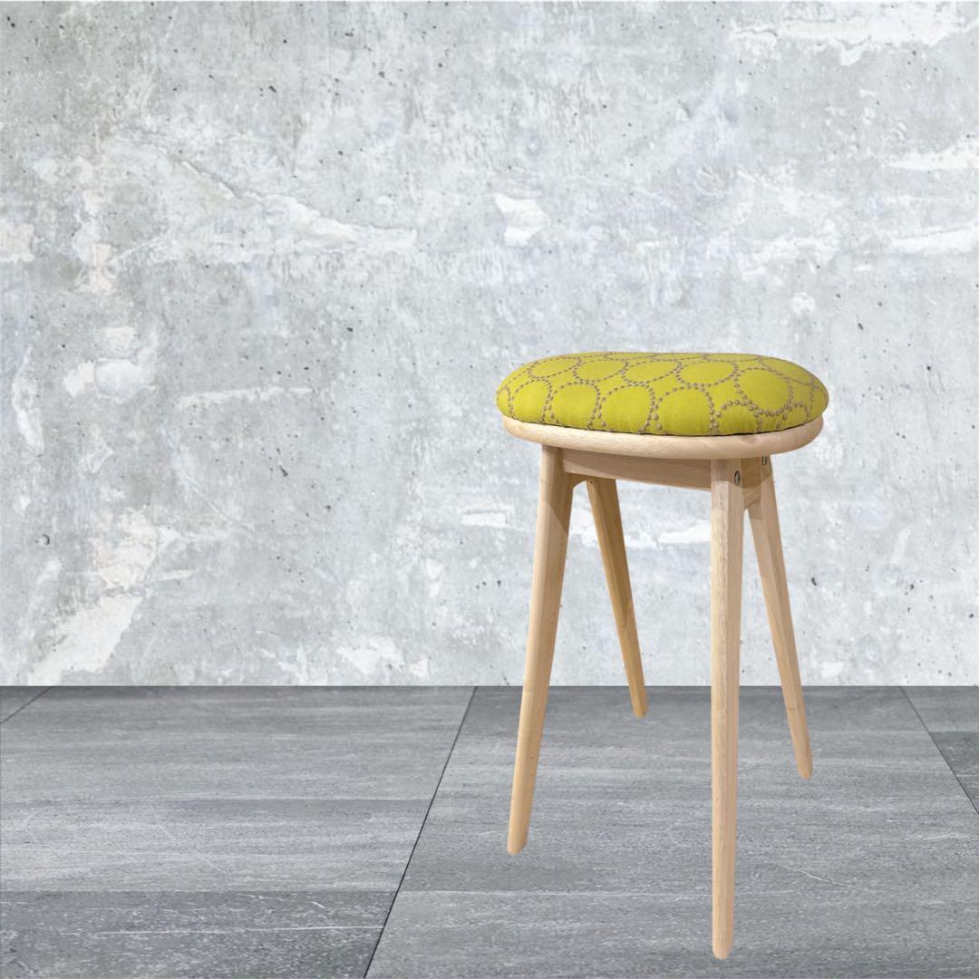 mina perhonen / ミナペルホネン生地使用ハイスツール　イス