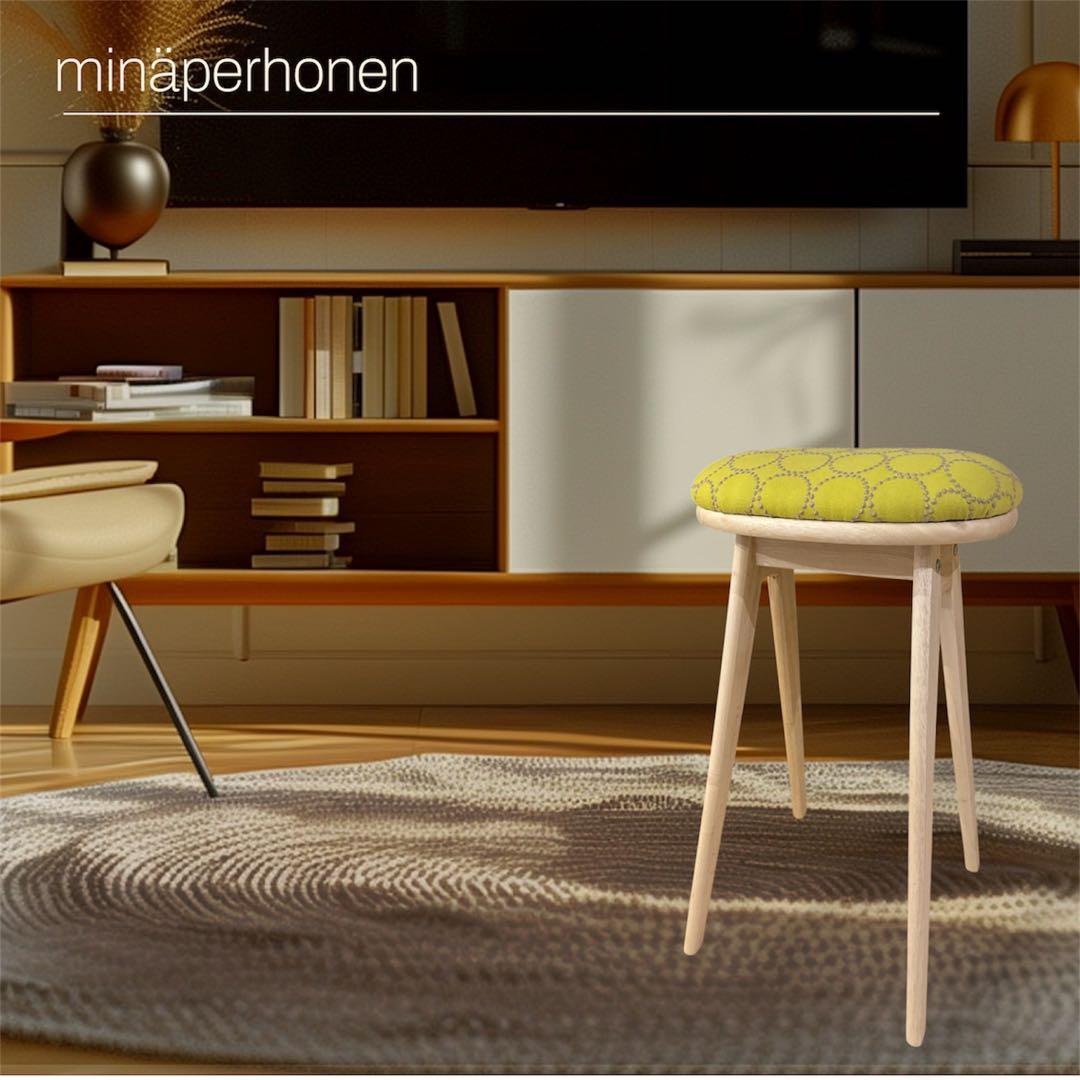 mina perhonen / ミナペルホネン生地使用ハイスツール　イス