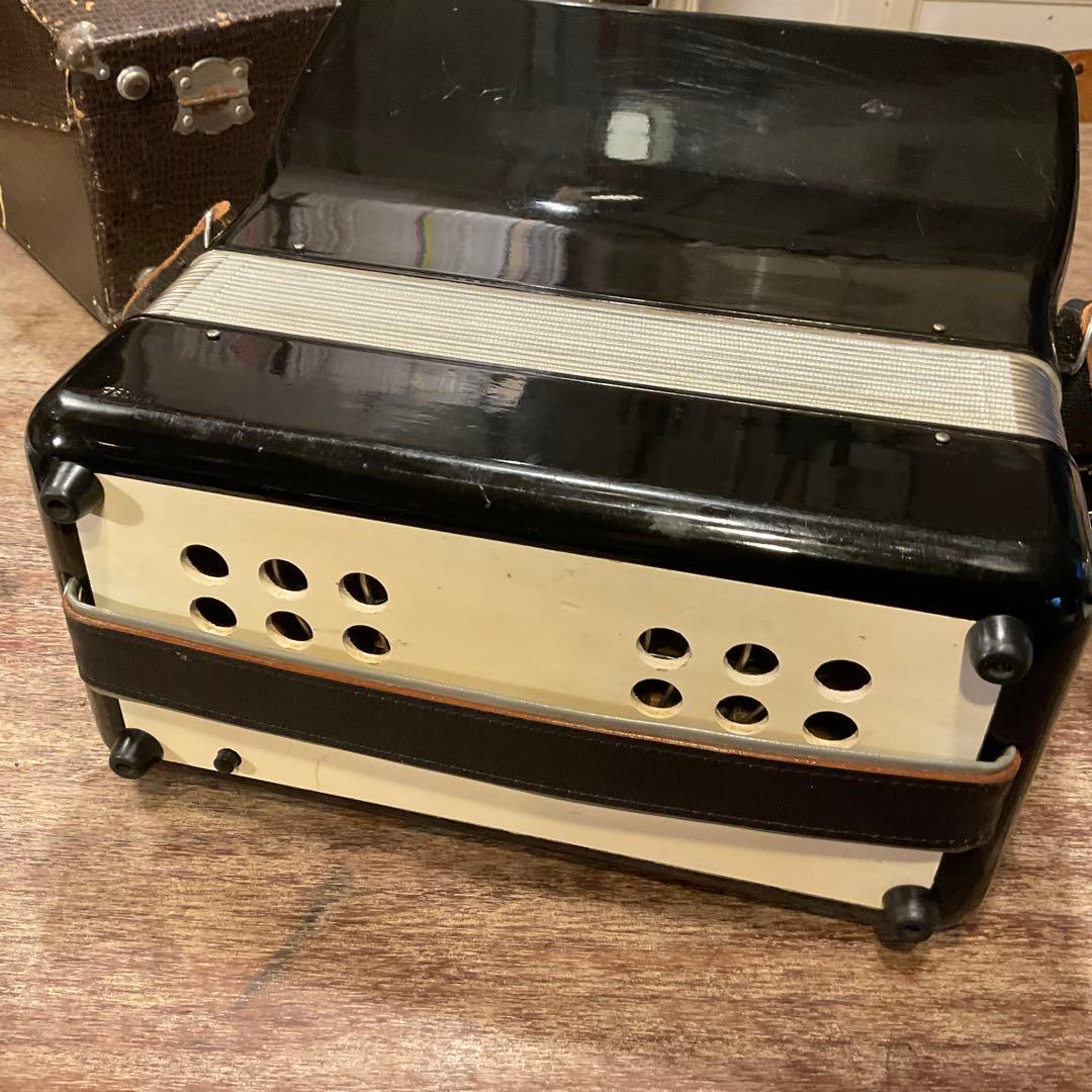 YAMAHA ヤマハ アコーディオン 25鍵盤 BLACK ブラック 黒 レトロ