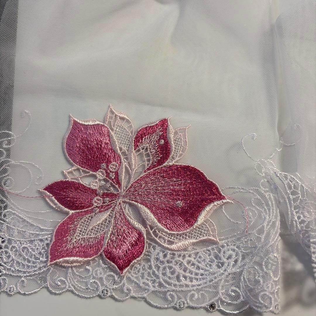 ポケットティッシュケース赤いお花確認用